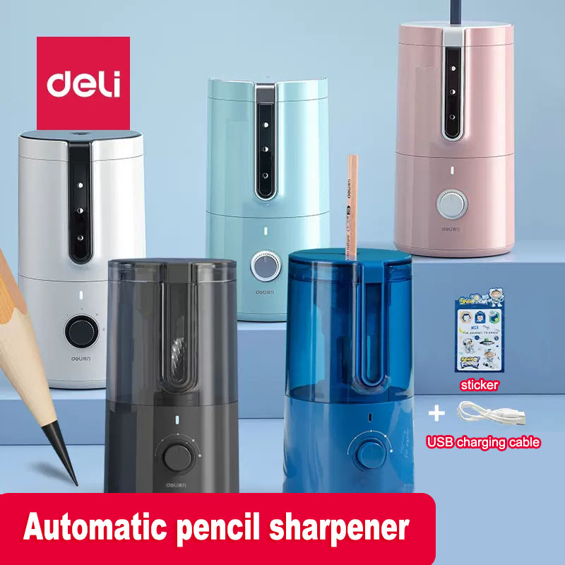 Electric Pencil Sharpener Usb - Deli Automatic Electric Pencil Sharpener for