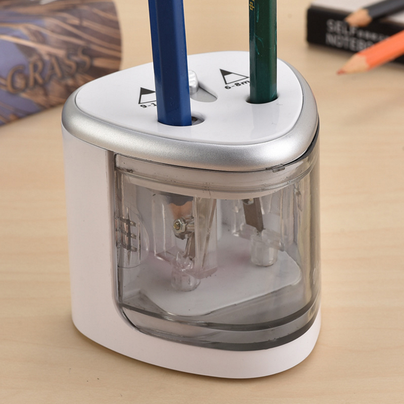 Electric Pencil Sharpener Usb - Automatic Pencil Sharpener Two-hole Electric Touch