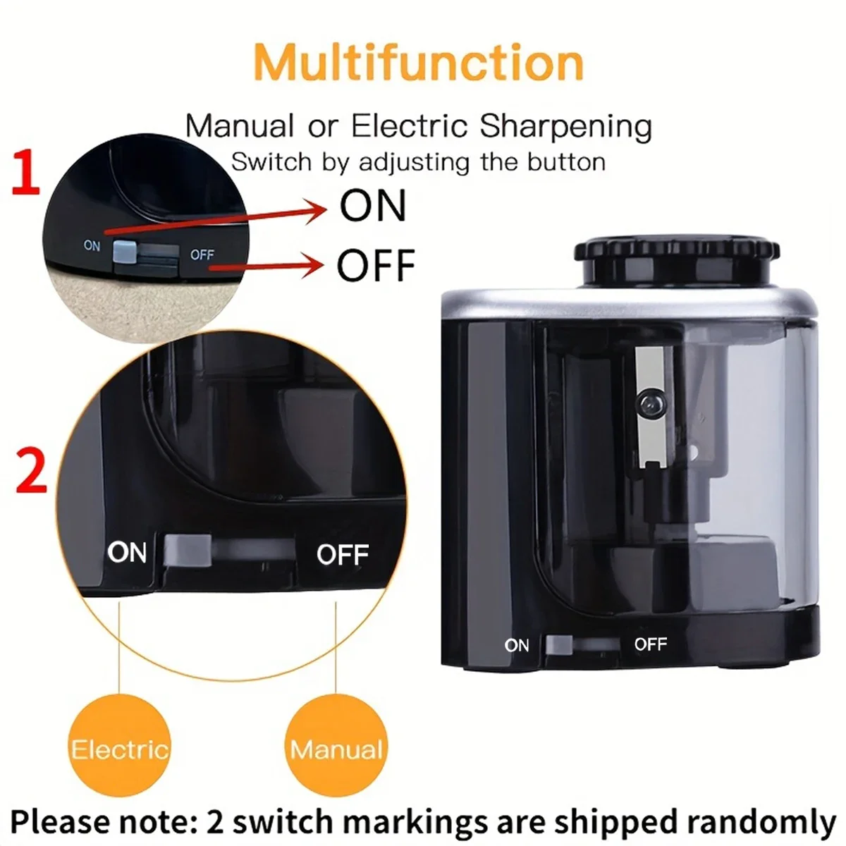 Desktop Electric Sharpener Ass - Electric Pencil Sharpener Usb review and price