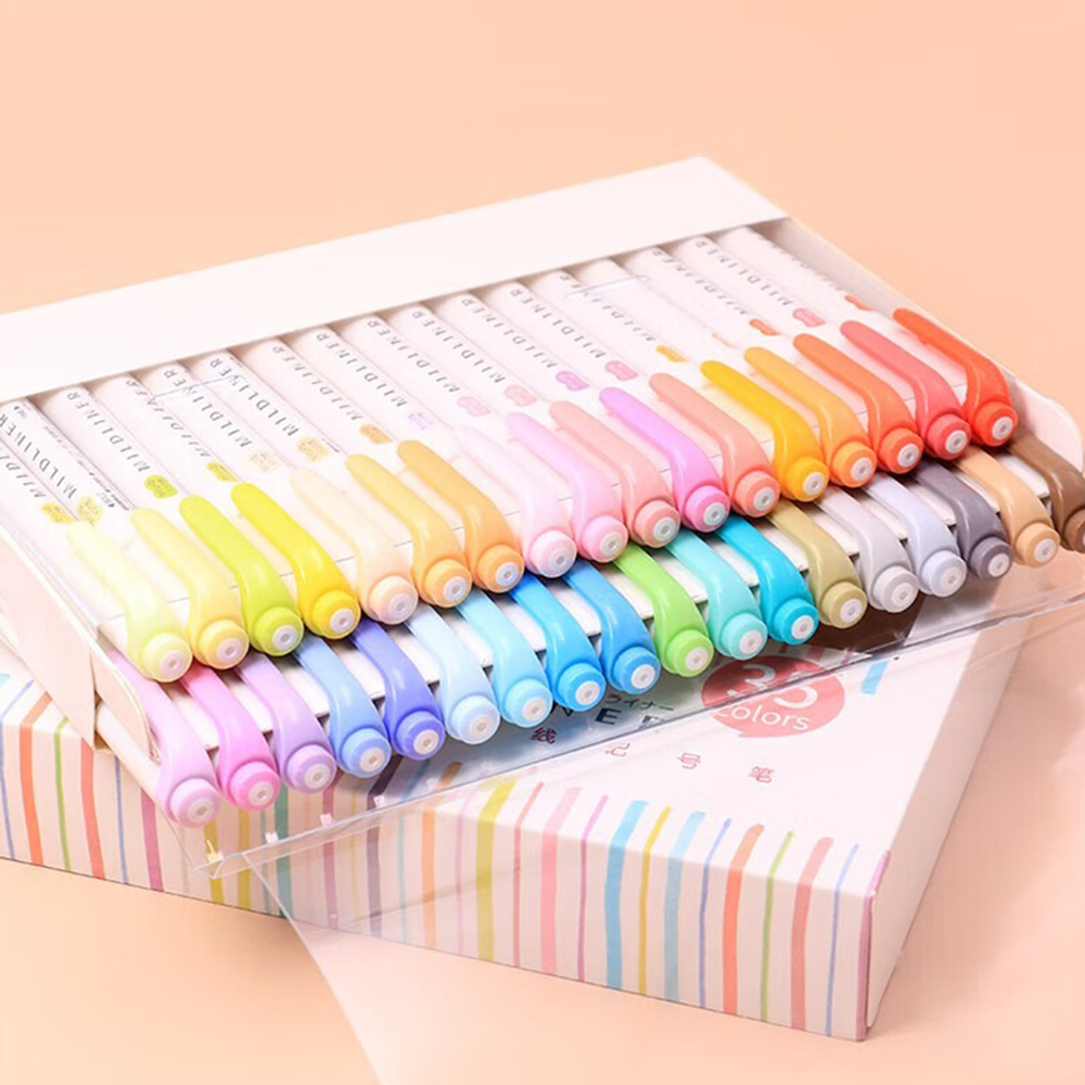 35 Color ZEBRA Mildliner Highl - Pastel Highlighter Set Double Ended review and price