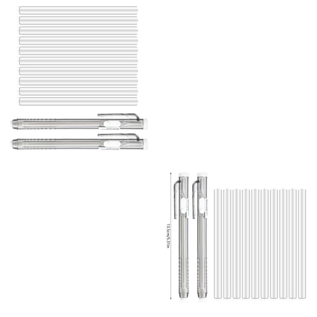 12 Pcs Retractable Mechanical  - Retractable Eraser Pen Click review and price
