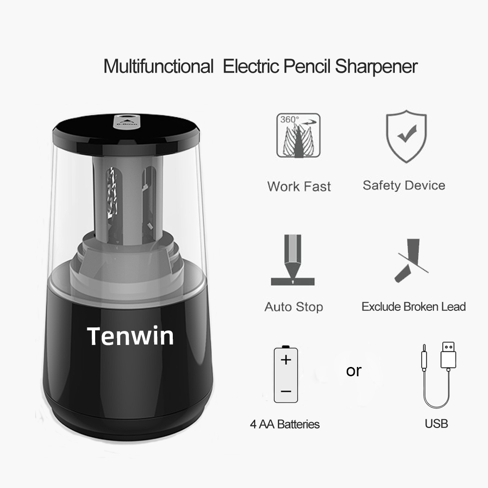 Tenwin Stationery Automatic El - Electric Pencil Sharpener Usb review and price