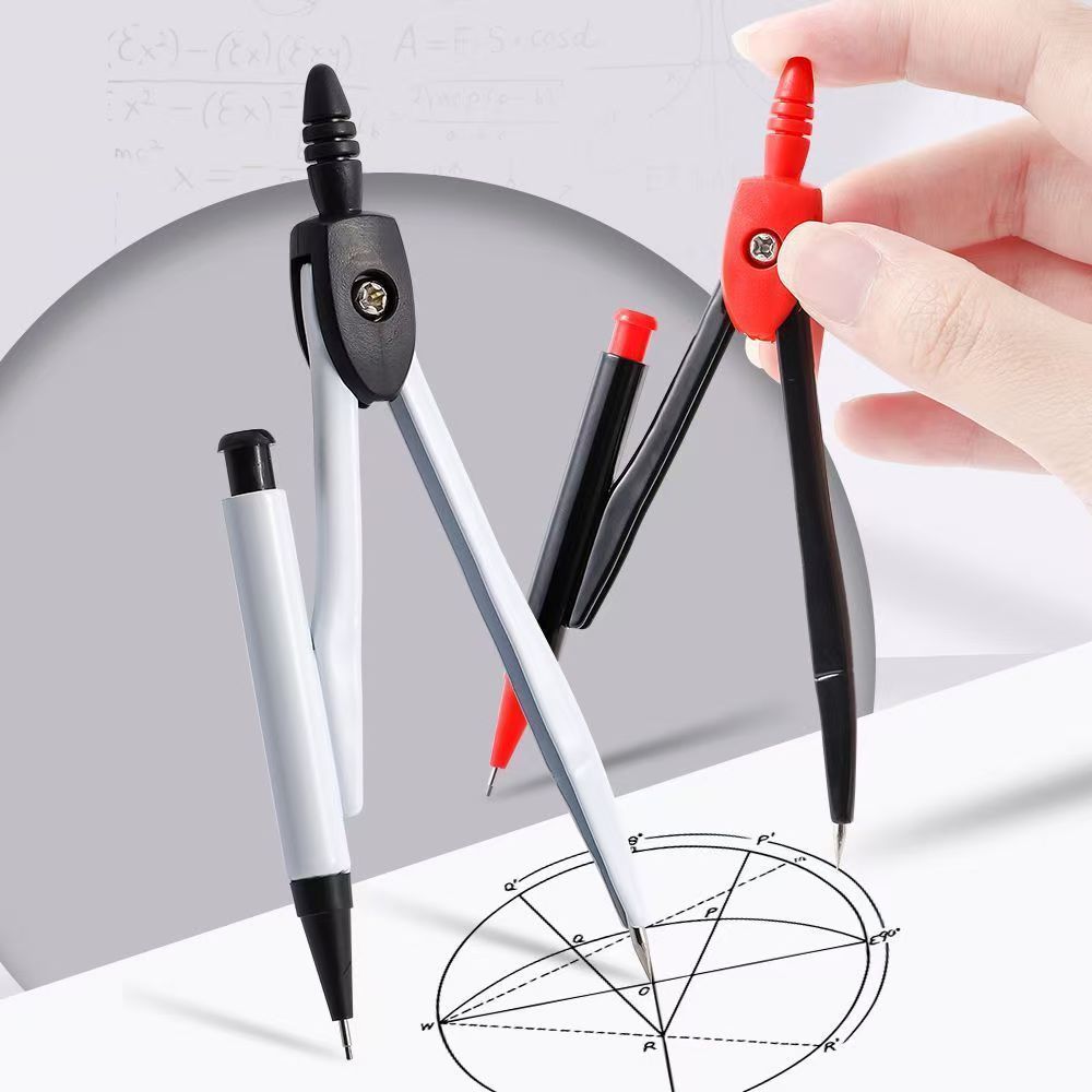 Metal Compass Professional Mat - Math Geometry Set With Compass review and price