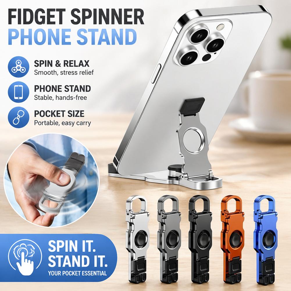 Metal Fidget Spinner Desk Phon - Desk Accessories review and price