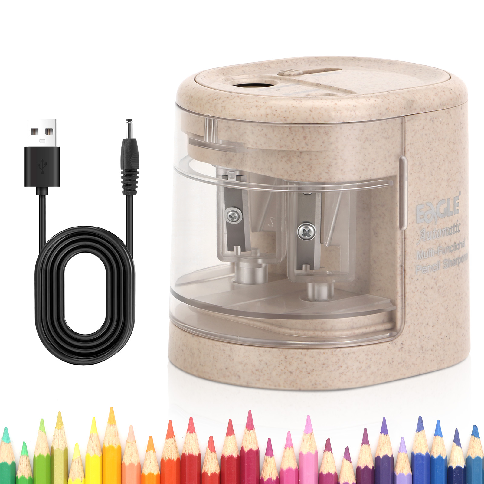 EAGLE Automatic Electric Penci - Electric Pencil Sharpener Usb review and price