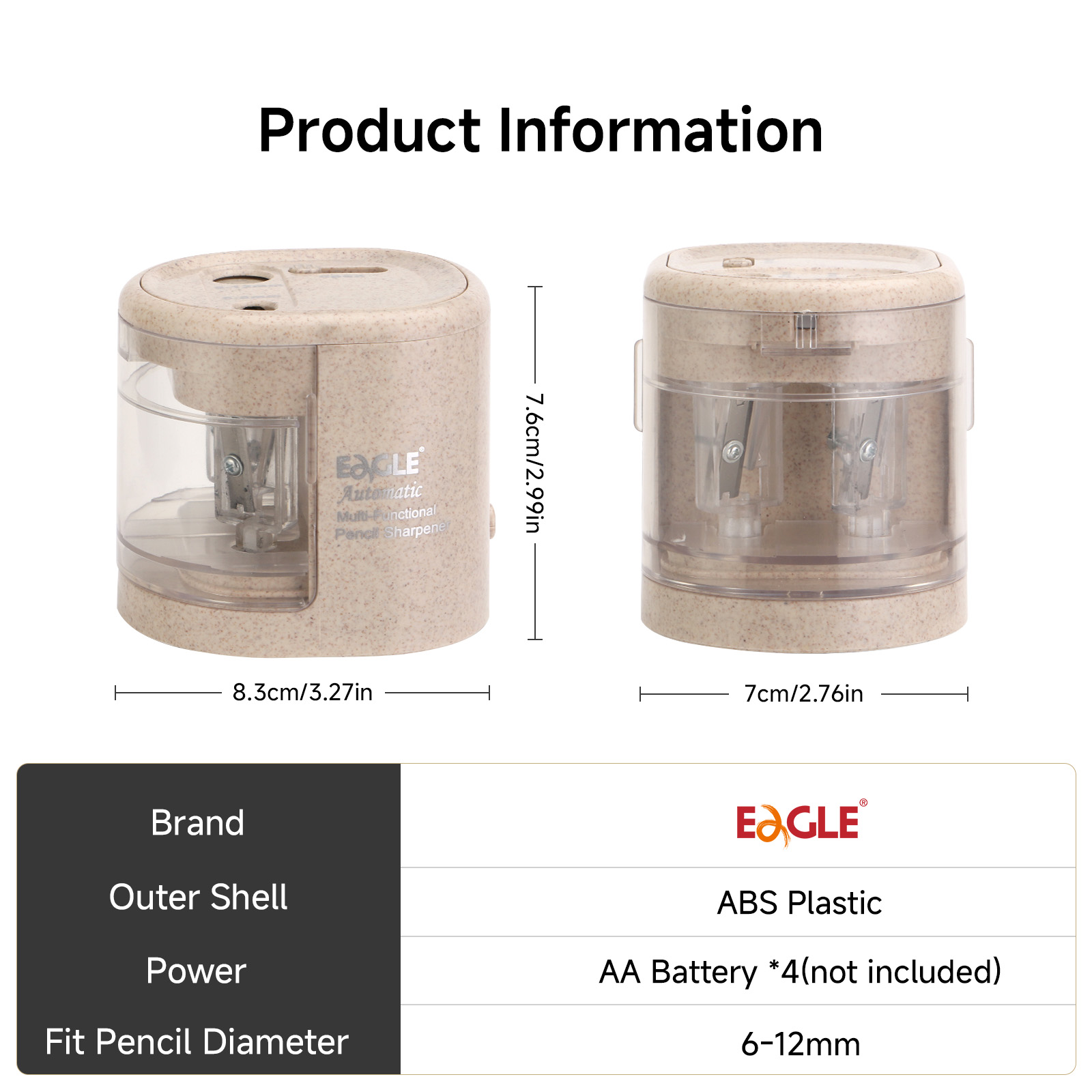 EAGLE Automatic Electric Penci - Electric Pencil Sharpener Usb review and price