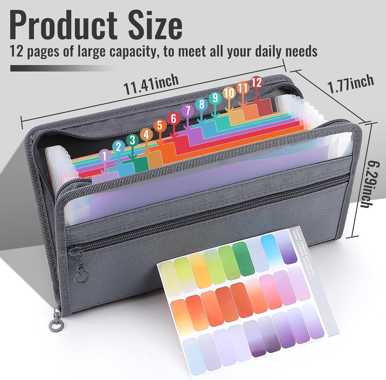 Small Accordion A6 File Organi - Expandable Accordion File Folder 13 Pockets review and price