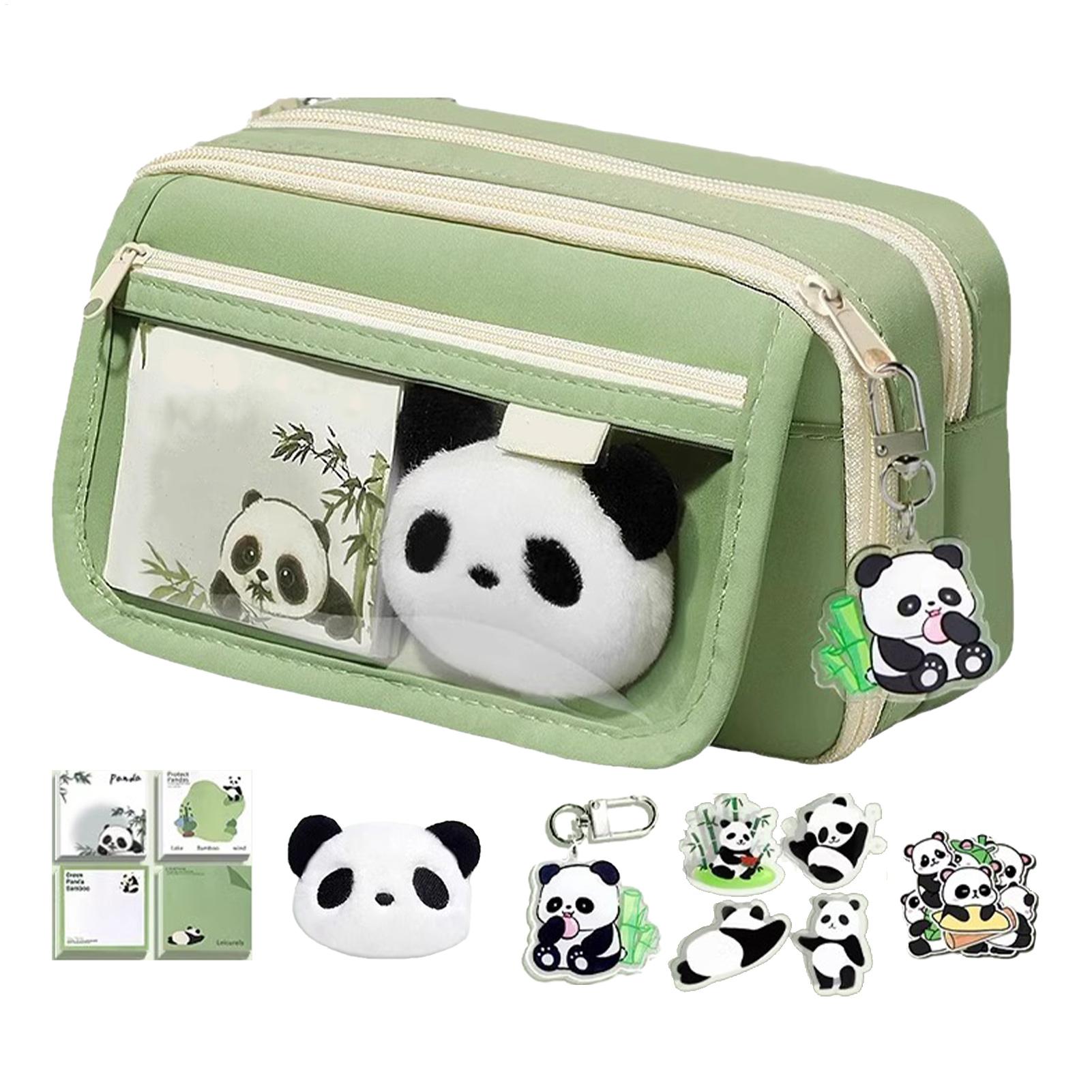 Aesthetic Pencil Case Panda Pe - Aesthetic Large Pencil Case Pouch review and price