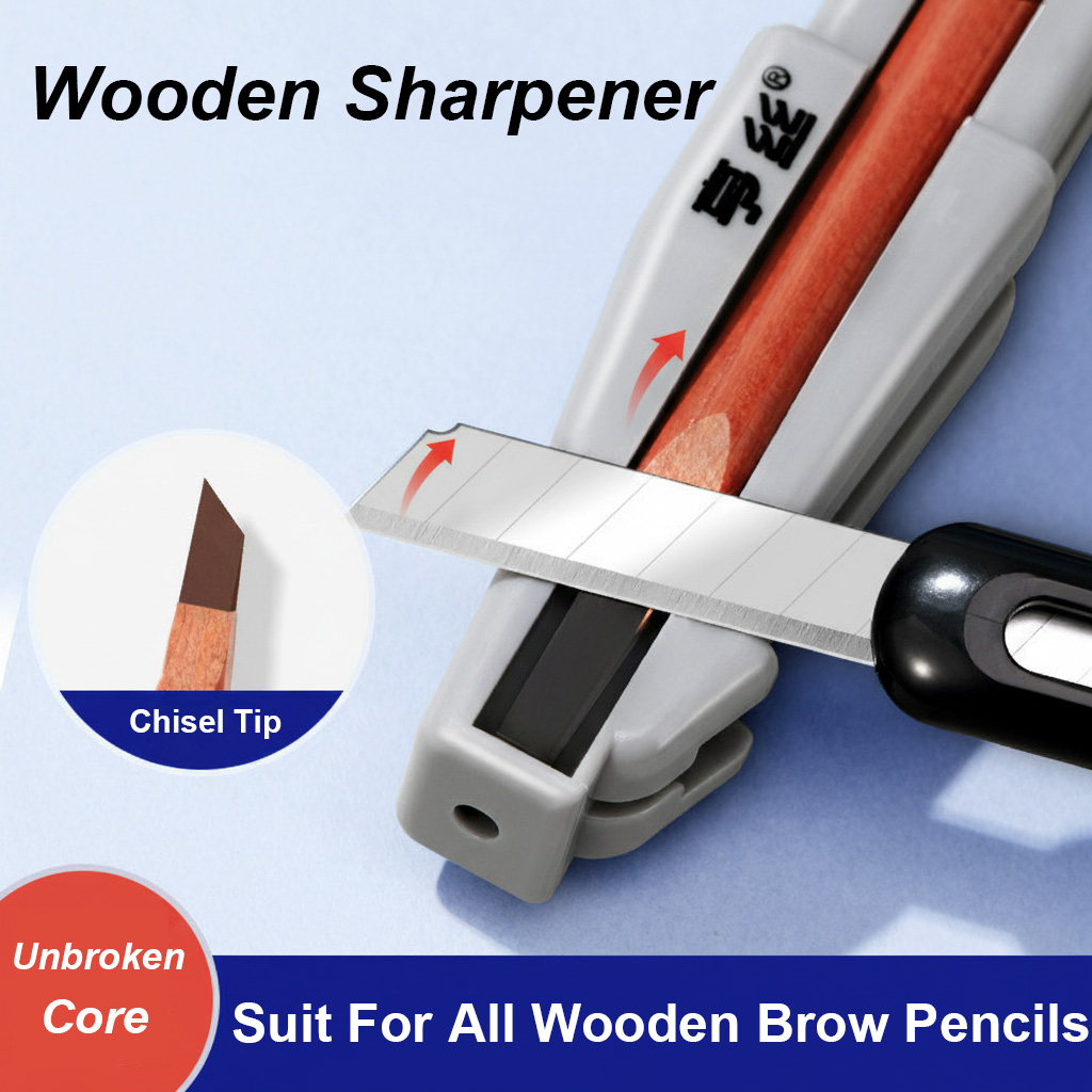 Wooden Eyebrow Pencil Sharpene - Stationery review and price