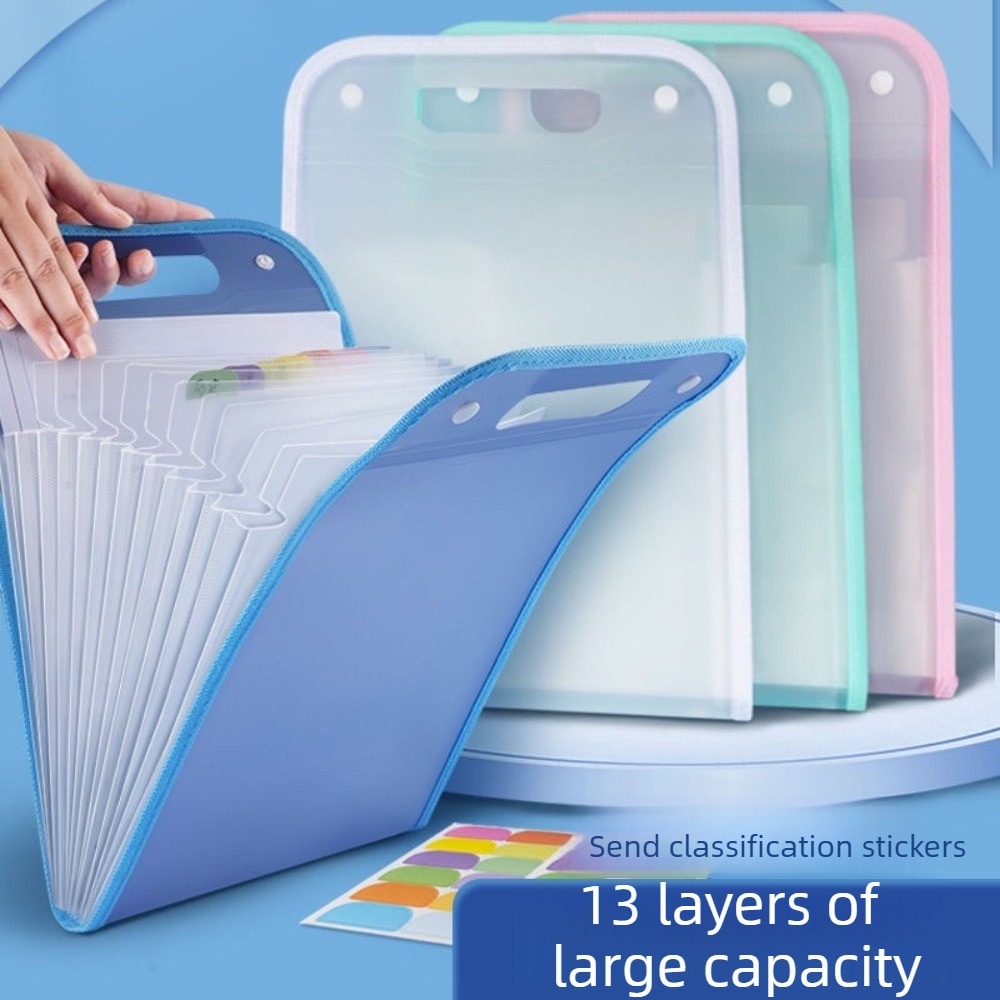 Translucent Accordion File Fol - Expandable Accordion File Folder 13 Pockets review and price