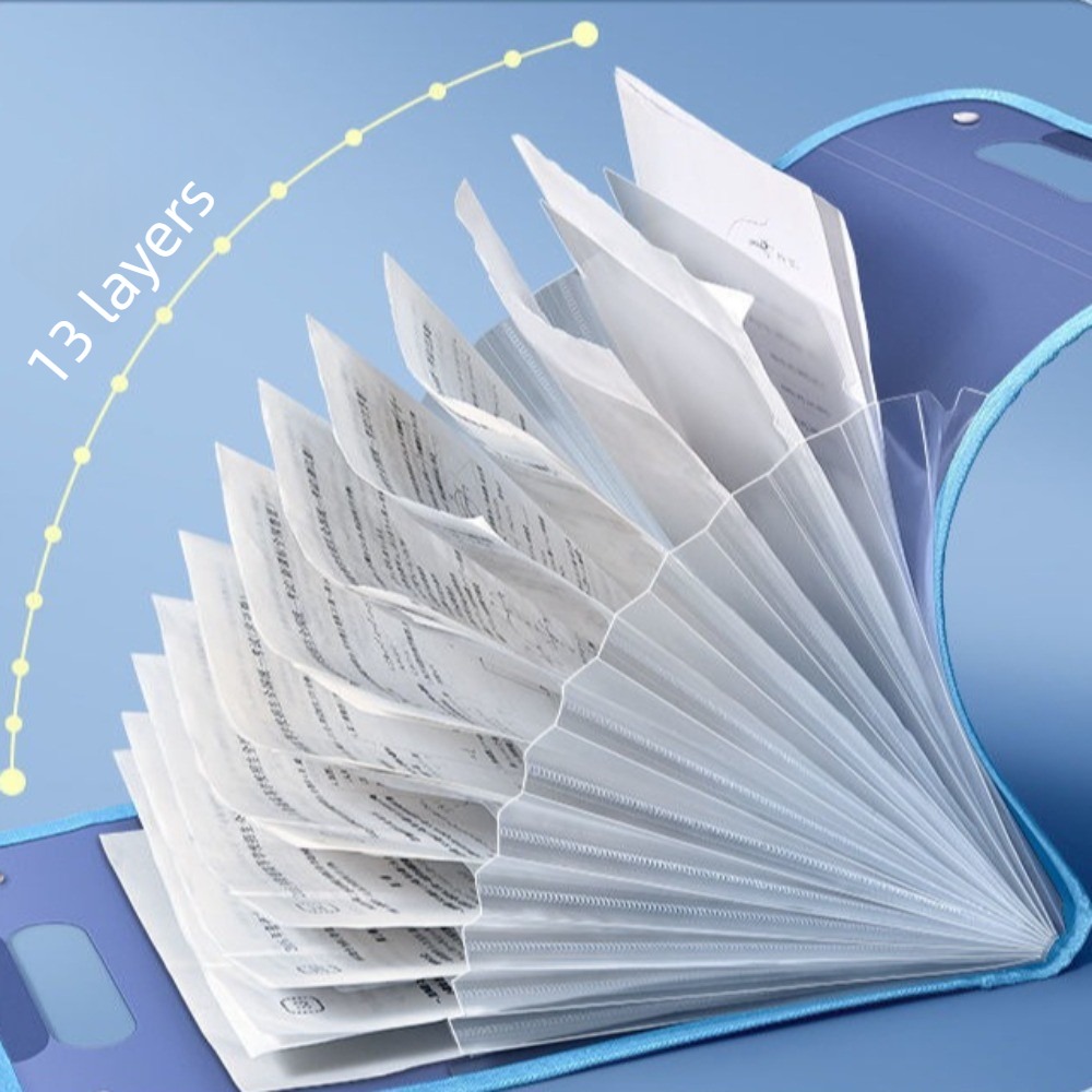 Translucent Accordion File Fol - Expandable Accordion File Folder 13 Pockets review and price