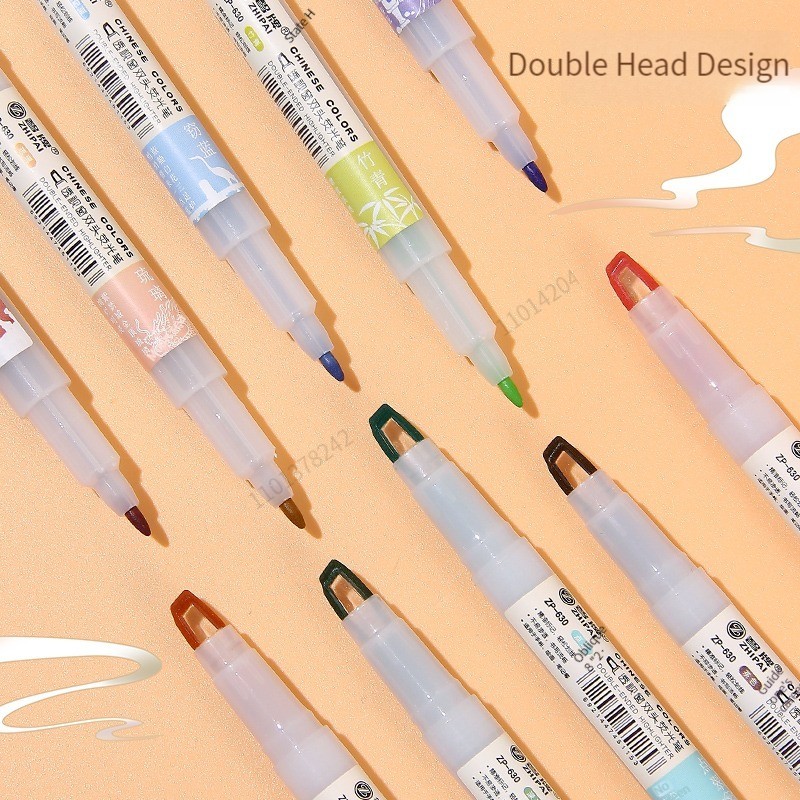 5pcs/set Double Tip Highlighte - Pastel Highlighter Set Double Ended review and price