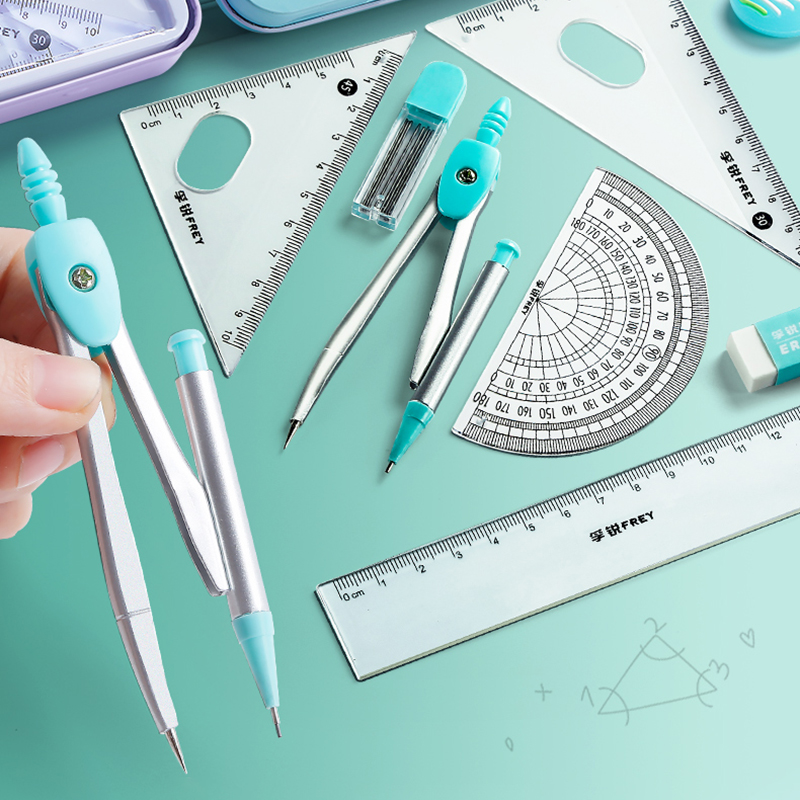7PCS Stainless Steel Compass S - Math Geometry Set With Compass review and price