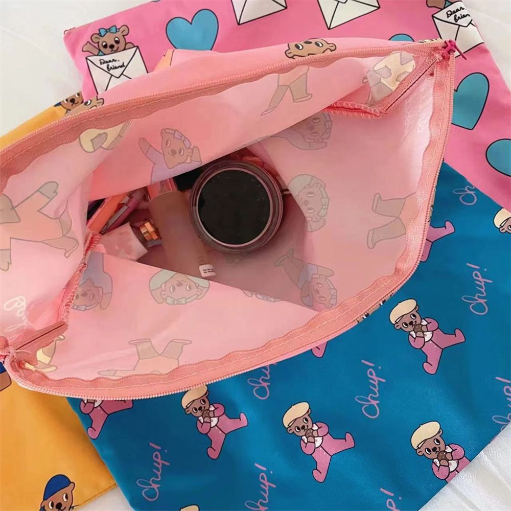 Cute Kawaii Makeup Bag Bear Pa - Stationery review and price
