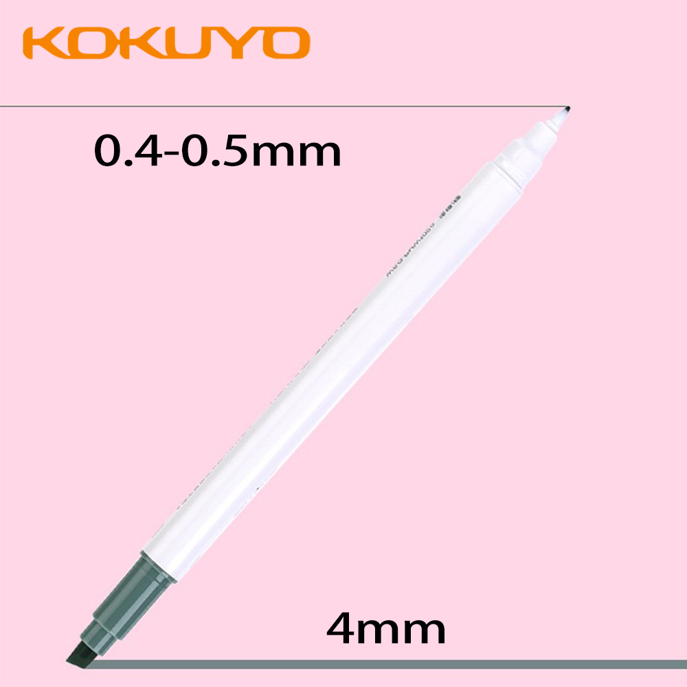 6Colors/set New Japan KOKUYO D - Pastel Highlighter Set Double Ended review and price