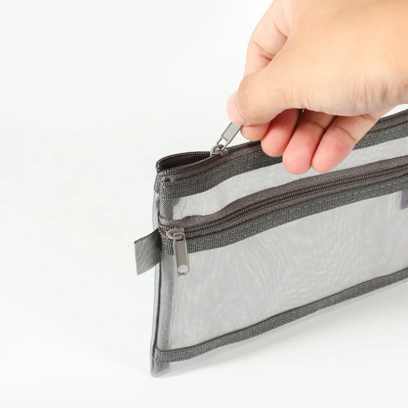 A6 Clear Nylon Mesh Stationery - Clear Mesh Pencil Pouch For Exam review and price