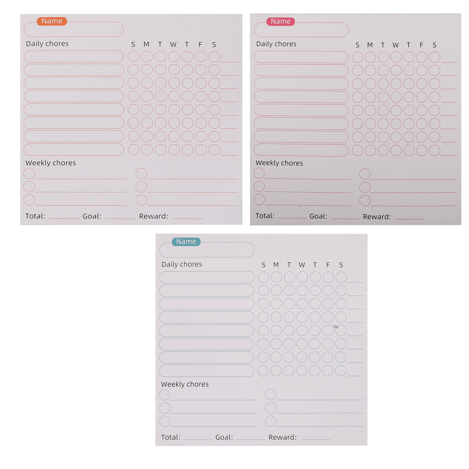 3Pcs Magnetic Weekly Planner C - Kids Magnetic Reward Chart Board review and price
