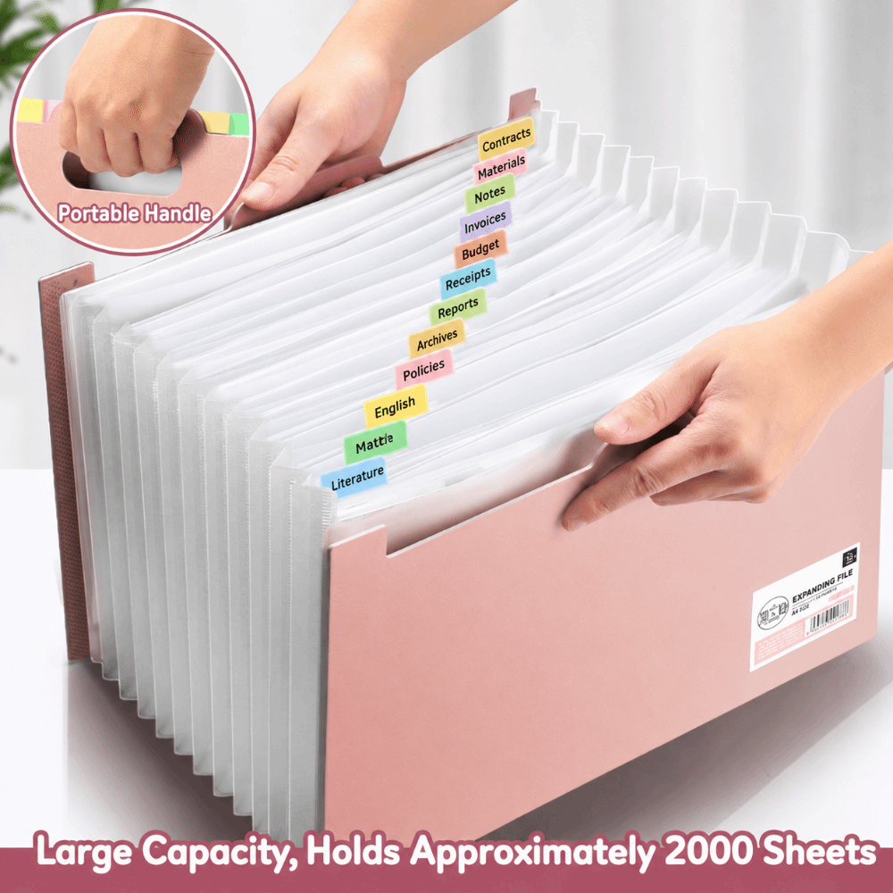 13 Pockets Expanding File Fold - Expandable Accordion File Folder 13 Pockets review and price