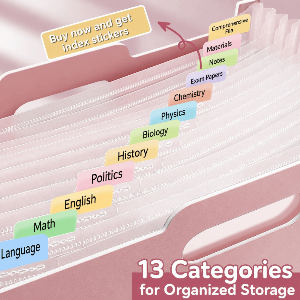 13 Pockets Expanding File Fold - Expandable Accordion File Folder 13 Pockets review and price