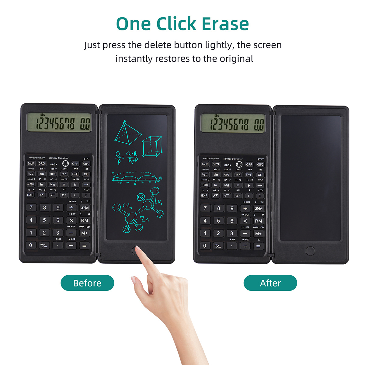 Scientific Calculator With Wri - Scientific Calculator For Secondary School review and price