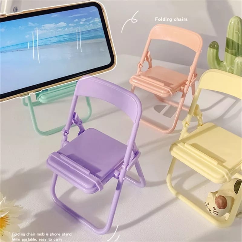 Cute Chair Phone Holder Stand  - Desk Accessories review and price