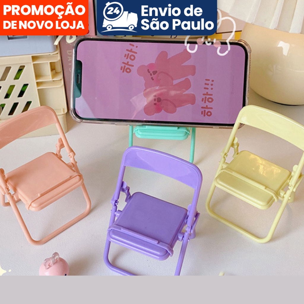 Cute Chair Phone Holder Stand  - Desk Accessories review and price