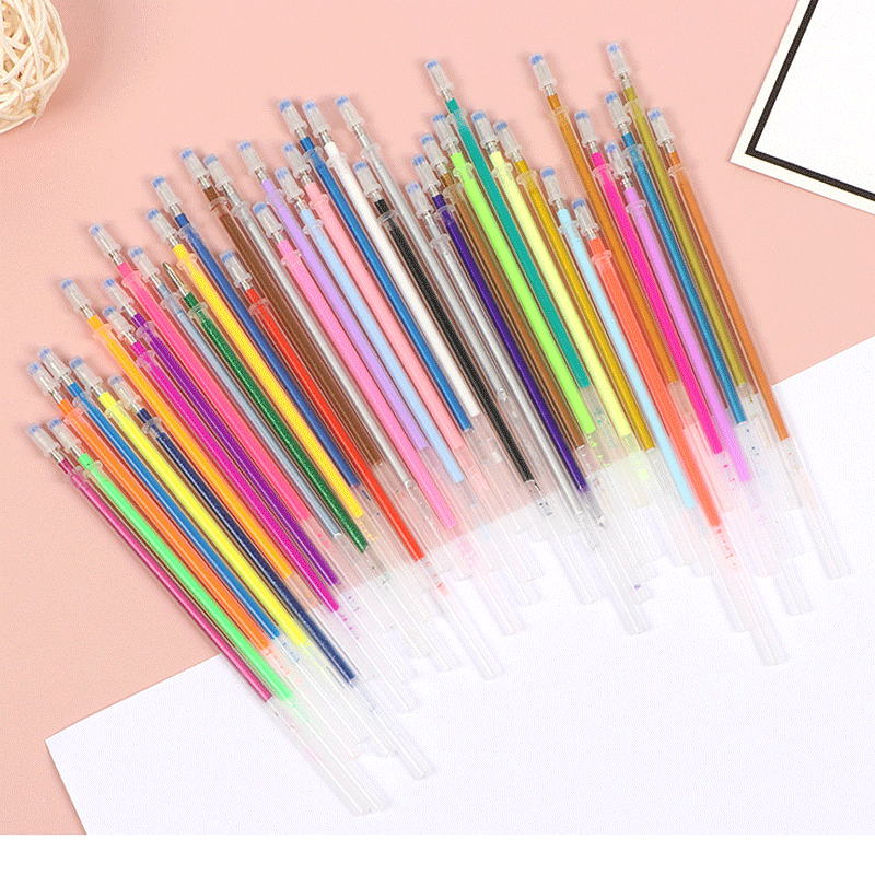 Gel Pen Refills Set 12/100 Col - Pastel Highlighter Set Double Ended review and price
