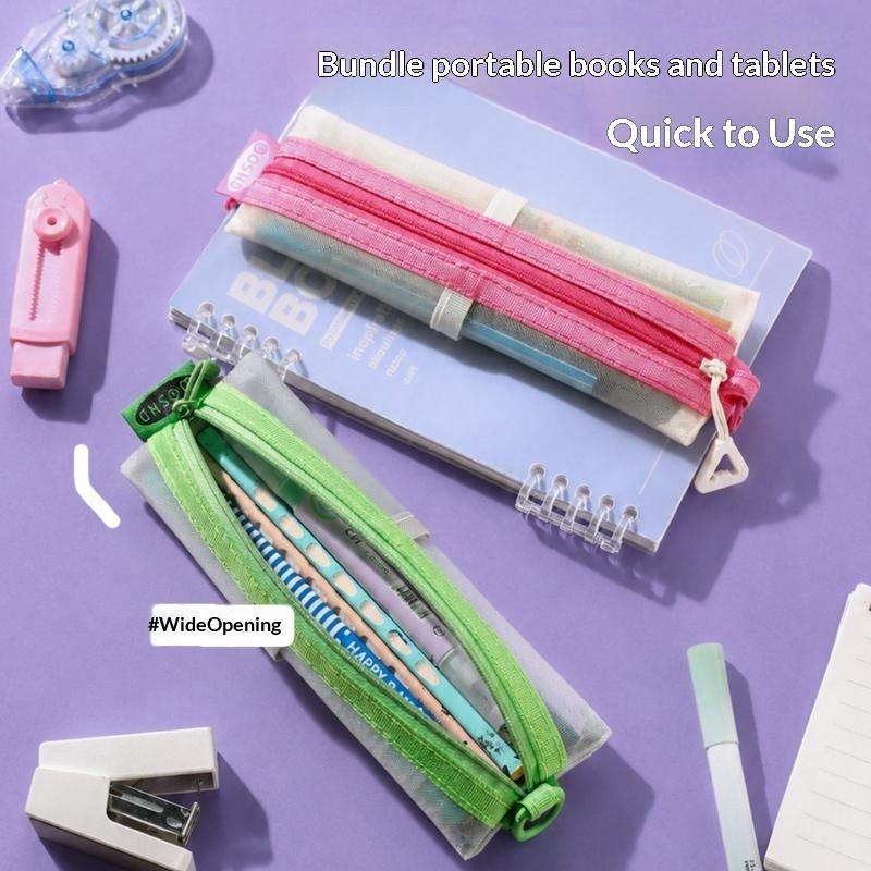 Transparent Mesh Pencil Pouch  - Clear Mesh Pencil Pouch For Exam review and price