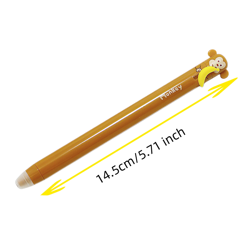 6 Pack Cute Cartoon Animal Ret - Retractable Eraser Pen Click review and price