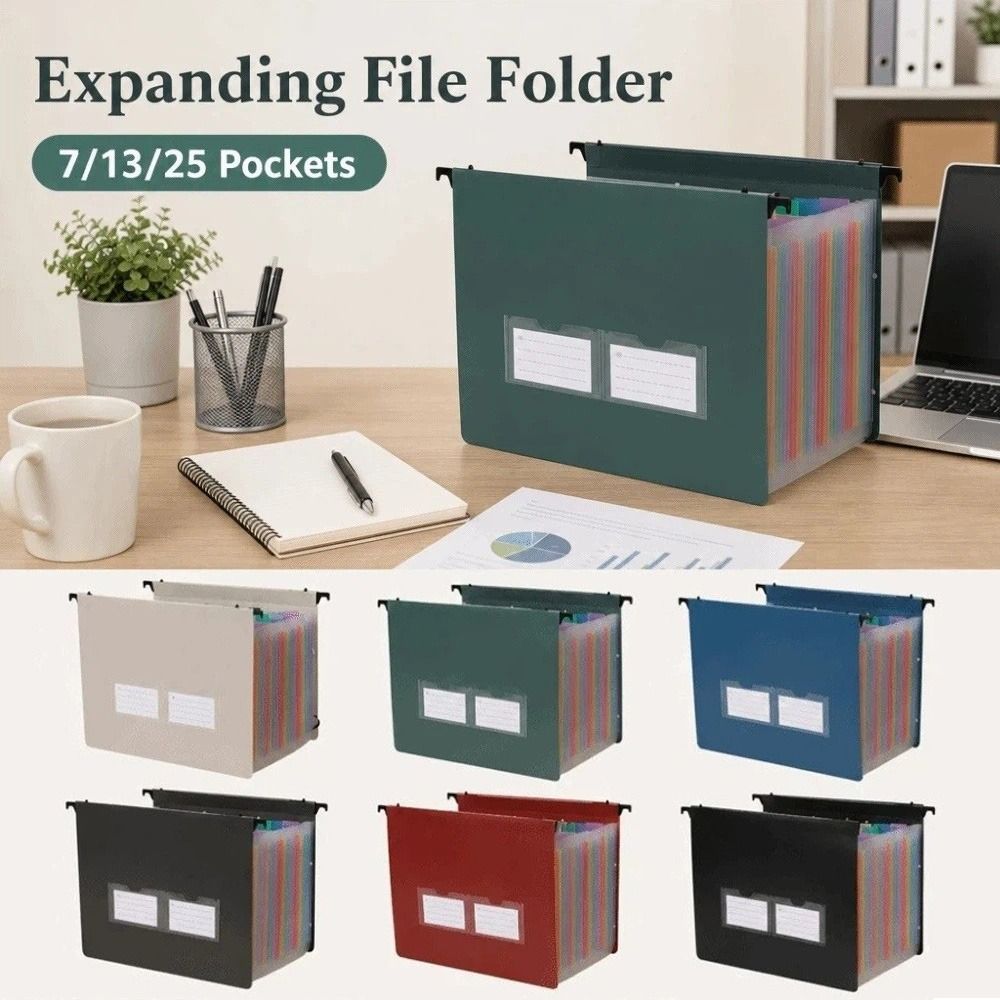 7/13/25 Pockets Expanding File - Expandable Accordion File Folder 13 Pockets review and price