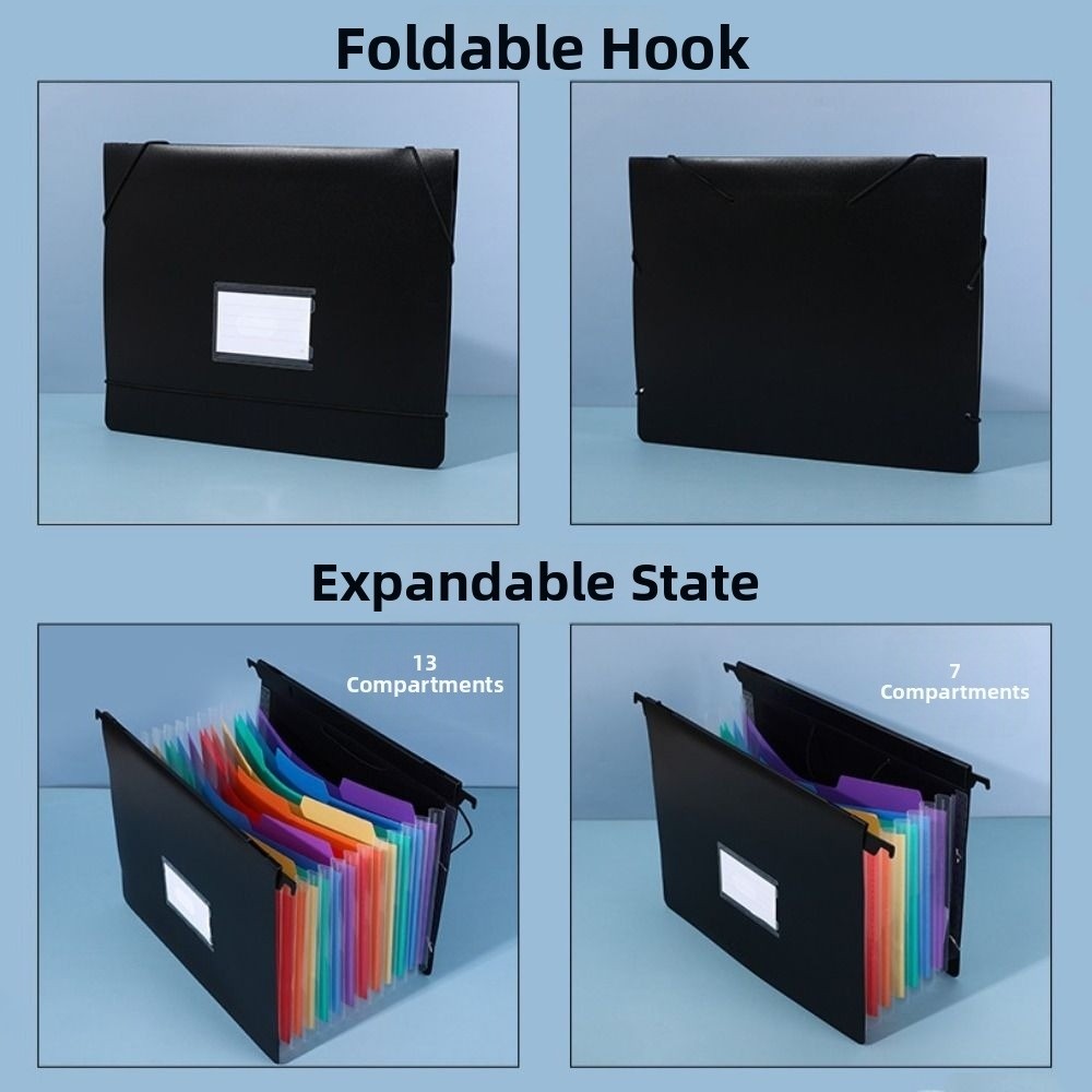 7/13 Pockets Expanding File Fo - Expandable Accordion File Folder 13 Pockets review and price