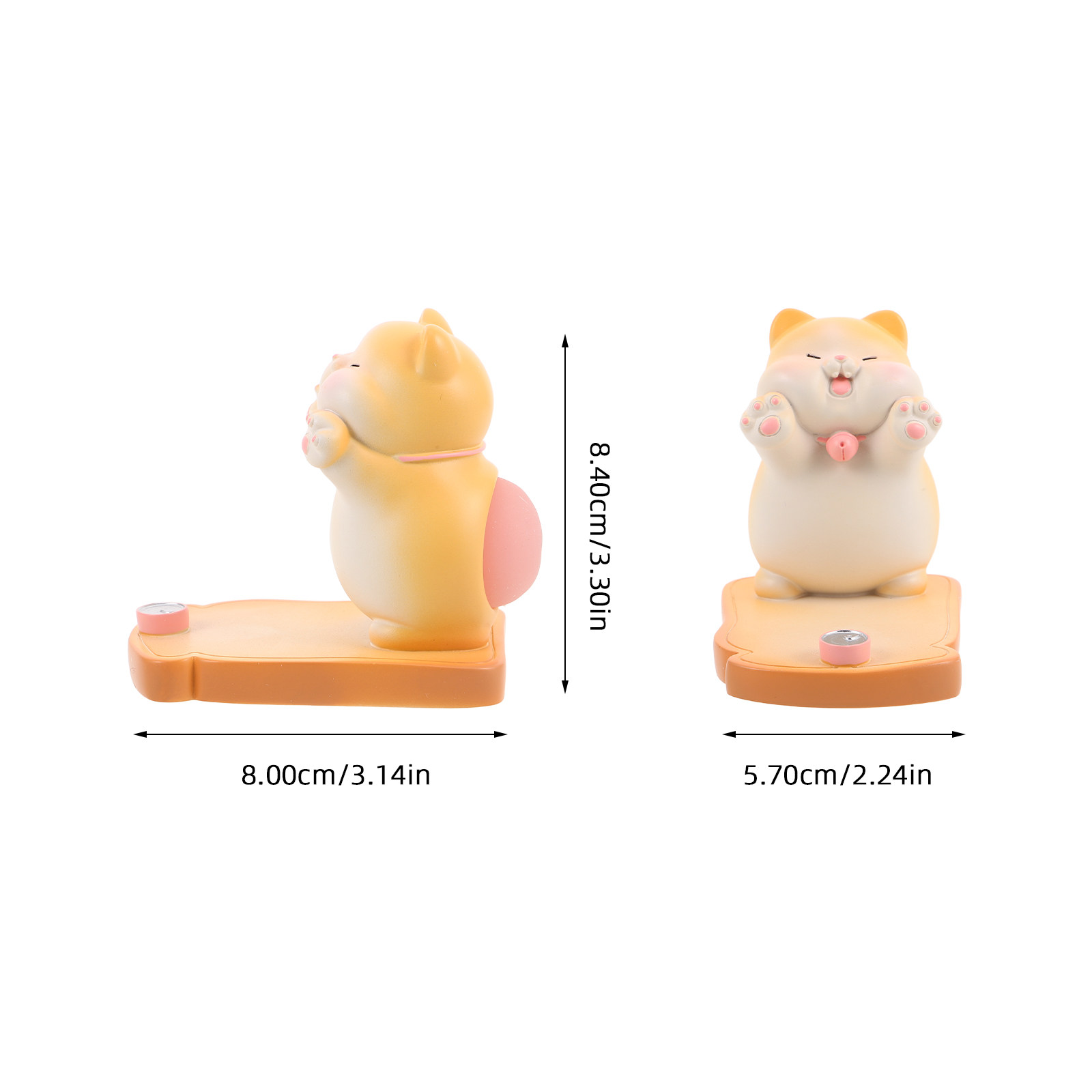 Cute Cat Phone Holder Resin Ca - Desk Accessories review and price