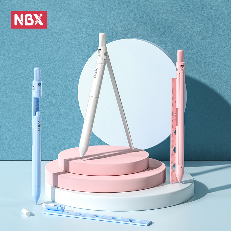NBX Compass Pencil School Draw - Math Geometry Set With Compass review and price
