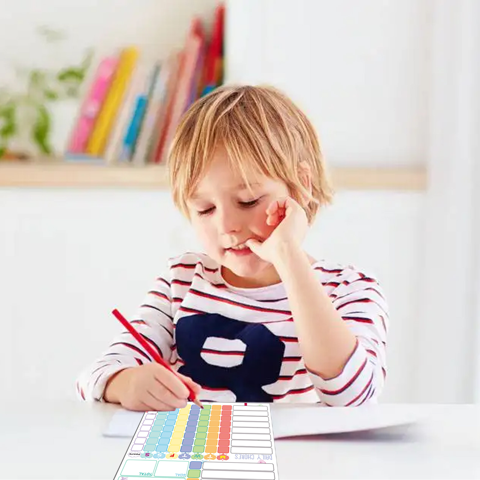 Magnetic Chore Chart Weekly Vi - Kids Magnetic Reward Chart Board review and price